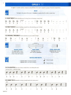 Measures of Success for String Orchestra - by Barnes, Balmages, Gruselle, Trowbridge - for Bass - Book 1 with DVD - FJH