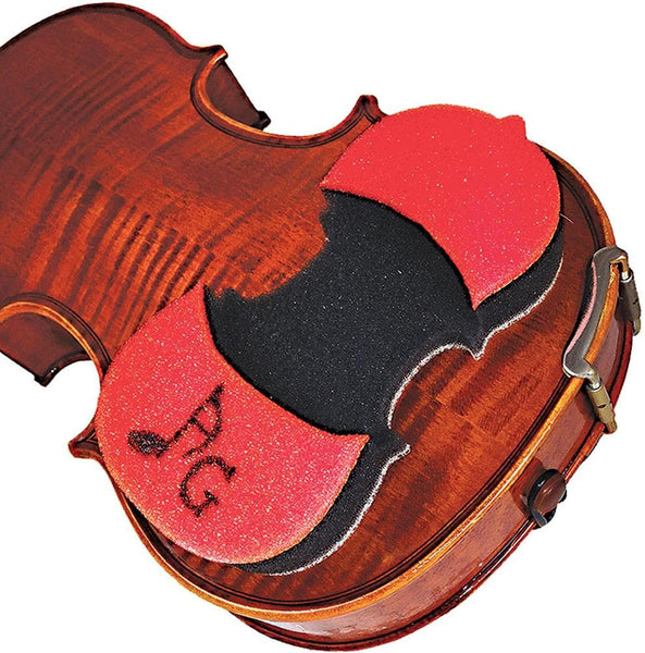 Red Sponge Shoulder Rest - Violin Accessories