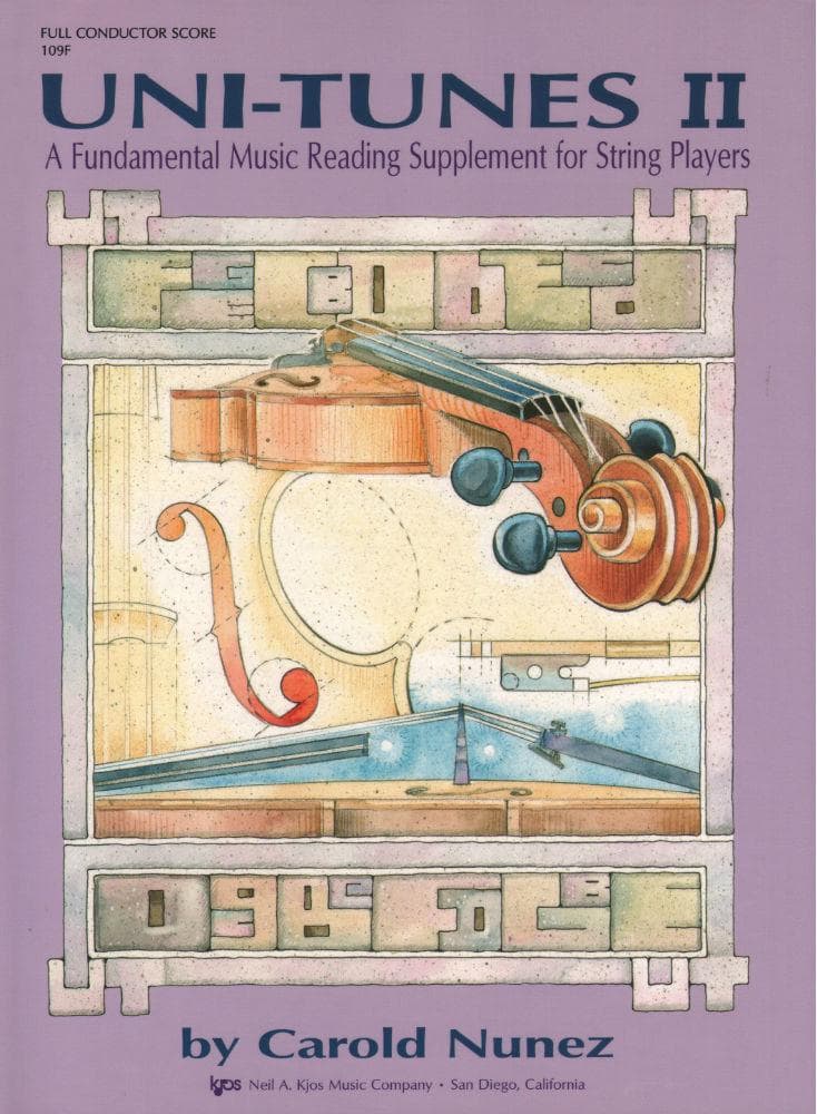 Uni-Tunes II Fundamental Reading Supplement-Score By Carol Nunez Published by Neil A Kjos Music Company