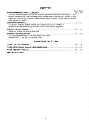 Brown, Susan - Two Octave Scales and Bowings - SCORE - Tempo Press