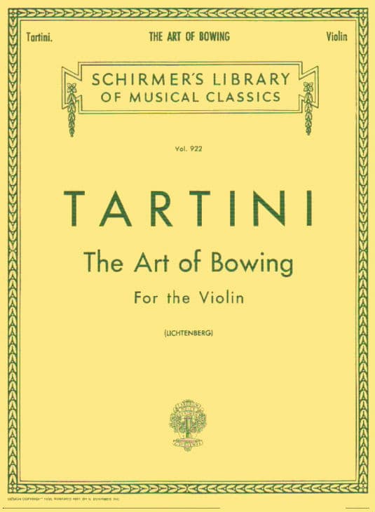 Tartini, Giuseppe - The Art of Bowing (Corelli Variations) - Violin solo - edited by Leopold Lichtenberg - G Schirmer Edition