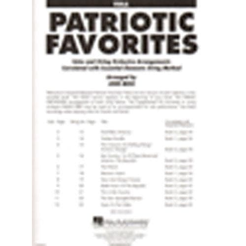 Essential Elements: Patriotic Favorites for Strings - Viola - arranged by John Moss - Hal Leonard Publication