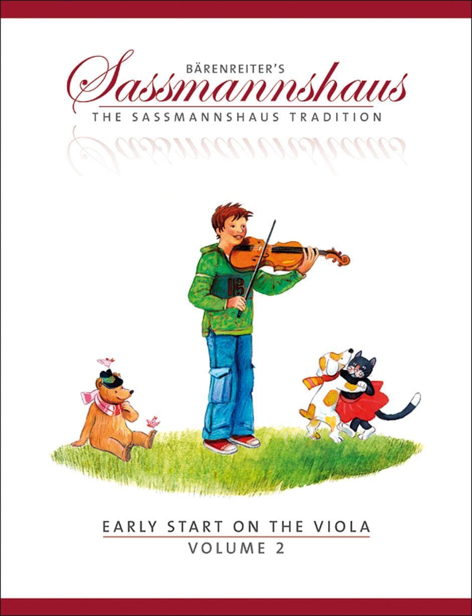 Sassmannshaus, Kurt - Early Start on the Viola Book 2 - Bärenreiter