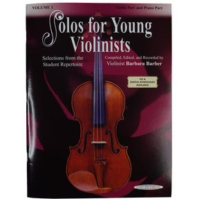 Solos for Young Violinists Volume 1 for Violin and Piano by Barbara Barber - Summy-Birchard Publication