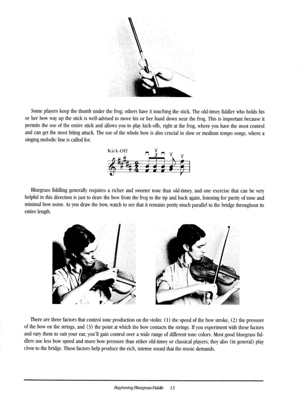 Glaser Teach Yourself: Beginner Bluegrass Fiddle