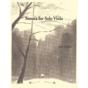 DuBois, Sarah - Sonata for Solo Viola - DuBois Publishing