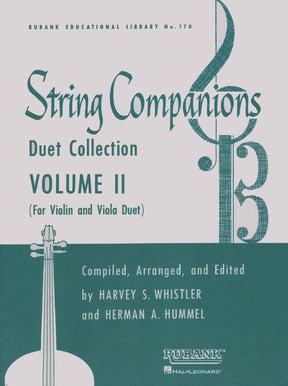 Whistler / Hummel - String Companions Duet Collection, Volume 2 - Violin and Viola - Rubank Publications