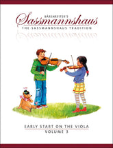 Sassmannshaus, Kurt - Early Start on the Viola Book 3 - Bärenreiter