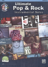 Ultimate Pop & Rock Instrumental Solos - Cello with CD - Alfred Publishing