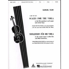 Flor, Samuel - Scales for the Viola - Boston Music Company