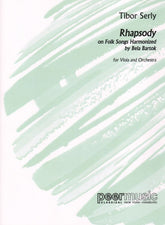 Serly - Rhapsody For Viola and Orchestra Published by Peer Music