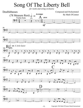 O'Connor, Mark - Song Of The Liberty Bell for Violin and String Orchestra - String Parts - Digital Download