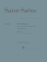 Saint-Saens, Camille -The Swan from "The Carnival of the Animals" - for Cello and Piano -   edited by David Geringas - Henle