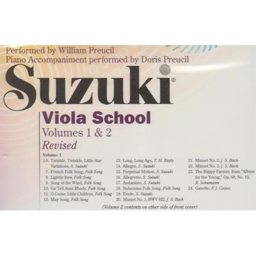 Suzuki Viola School CD, Volumes 1 and 2, Performed by Preucil