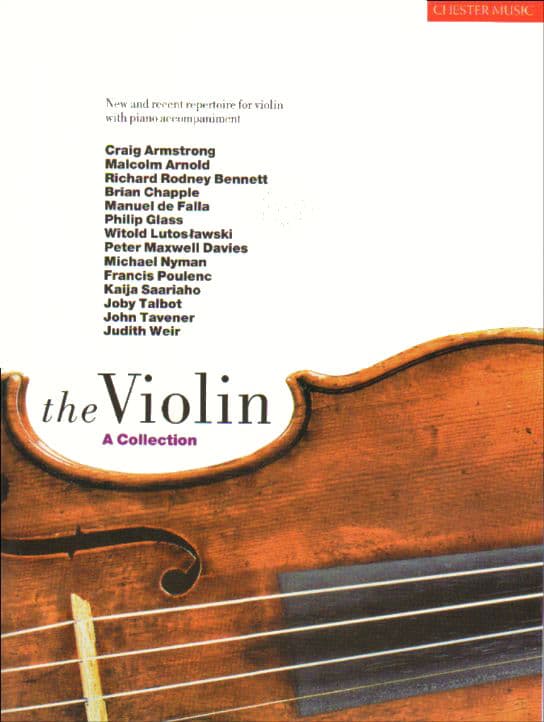 The Violin: A Collection of New and Recent Repertoire - Violin and Piano - published by Chester Music