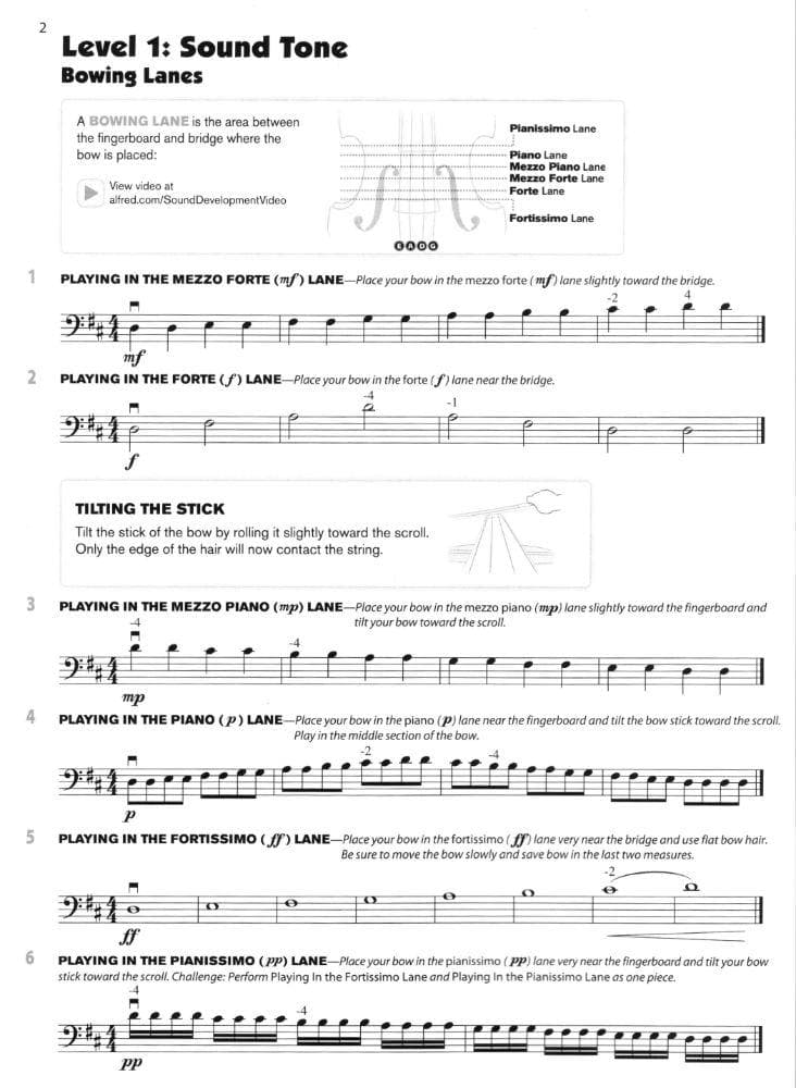 Sound Innovations - Sound Development - Intermediate String Orchestra - Bass - Phillips and Moss - Alfred