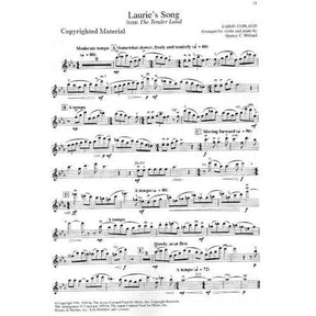 Copland, Aaron - The Copland Violin Collection: 13 Pieces for Violin and Piano - Boosey & Hawkes Edition