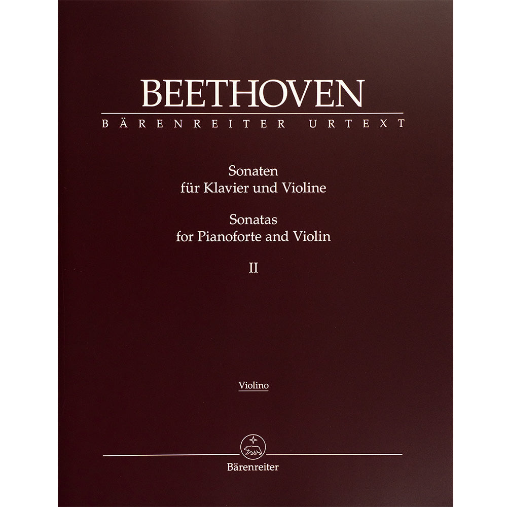 Beethoven, Ludwig van - Sonatas for Pianoforte and Violin - Volume I and Volume II