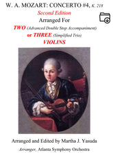 Yasuda, Martha - Mozart Concerti No. 4 for Two or Three Violins - Digital Download