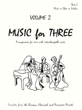 Music for Three Volume 2 Part 2 Violin, Oboe or Flute Published by Last Resort Music