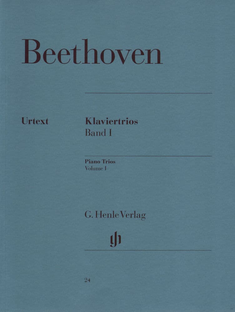 Beethoven Piano Trios Vol. 1 Urtext Sheet Music