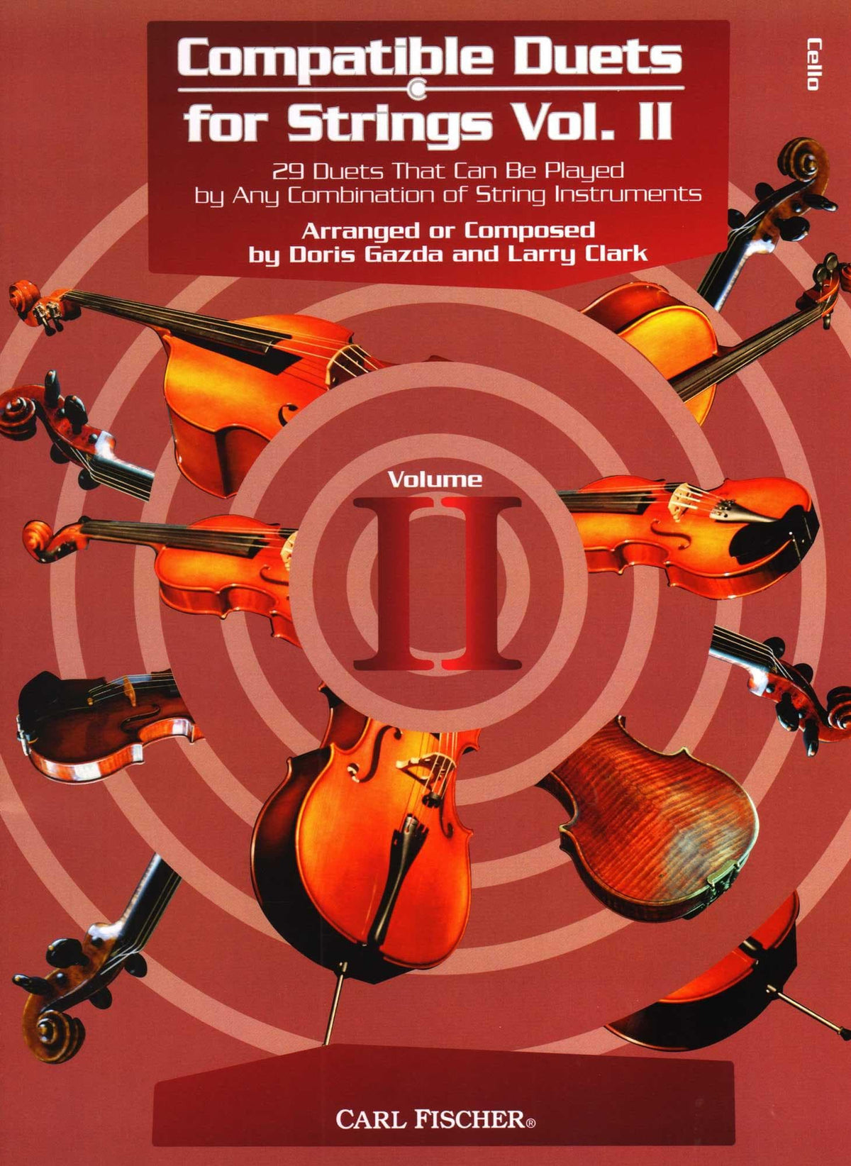 Gazda / Clark - Compatible Duets for Strings Volume II - Cello - Carl Fischer