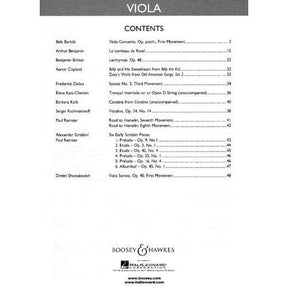 The Boosey & Hawkes Viola Anthology: 13 Pieces by 11 Composers - Viola and Piano - Boosey & Hawkes Edition