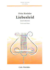 Kreisler, Fritz - Liebesleid - Violin and Piano - Carl Fischer Edition