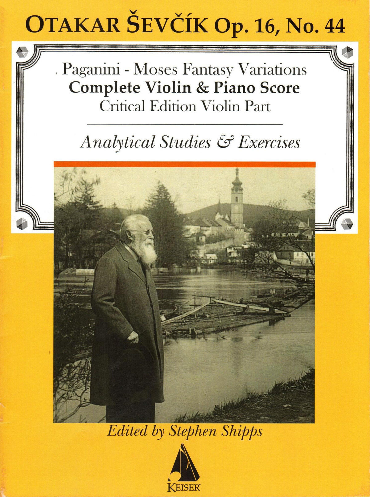 Paganini, N - Moses Fantasy Variations - Analytical Studies & Exercises - Violin and Piano - Keiser