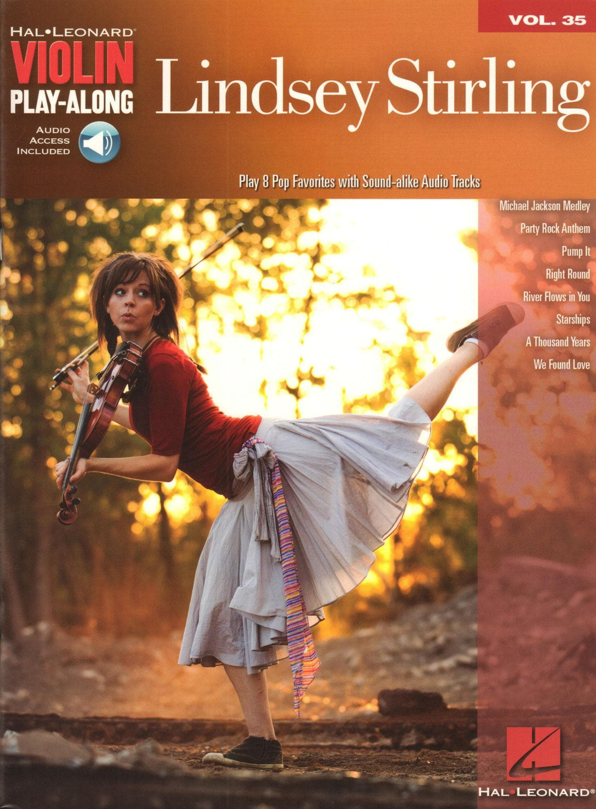 Violin Play-Along Volume 35: Lindsey Stirling - for Violin - with Online Audio Access - Hal Leonard