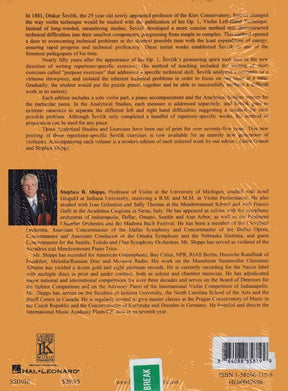 Sevcik, Otakar - Niccolo Paganini Violin Concerto No 1 in D Major Op 20 - Violin and Piano - Analytical Studies & Exercises - Edited by Stephen Shipps