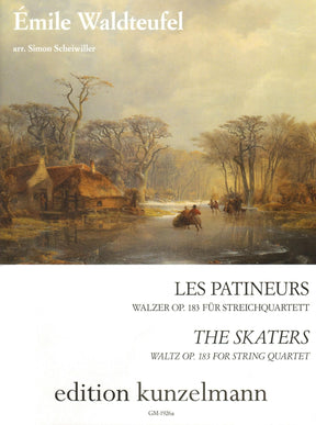 Waldteufel, Emile - The Skaters (Les Patineurs) Waltz, Opus 183 - for String Quartet - arranged by Simon Scheiwiller - Edition Kunzelmann