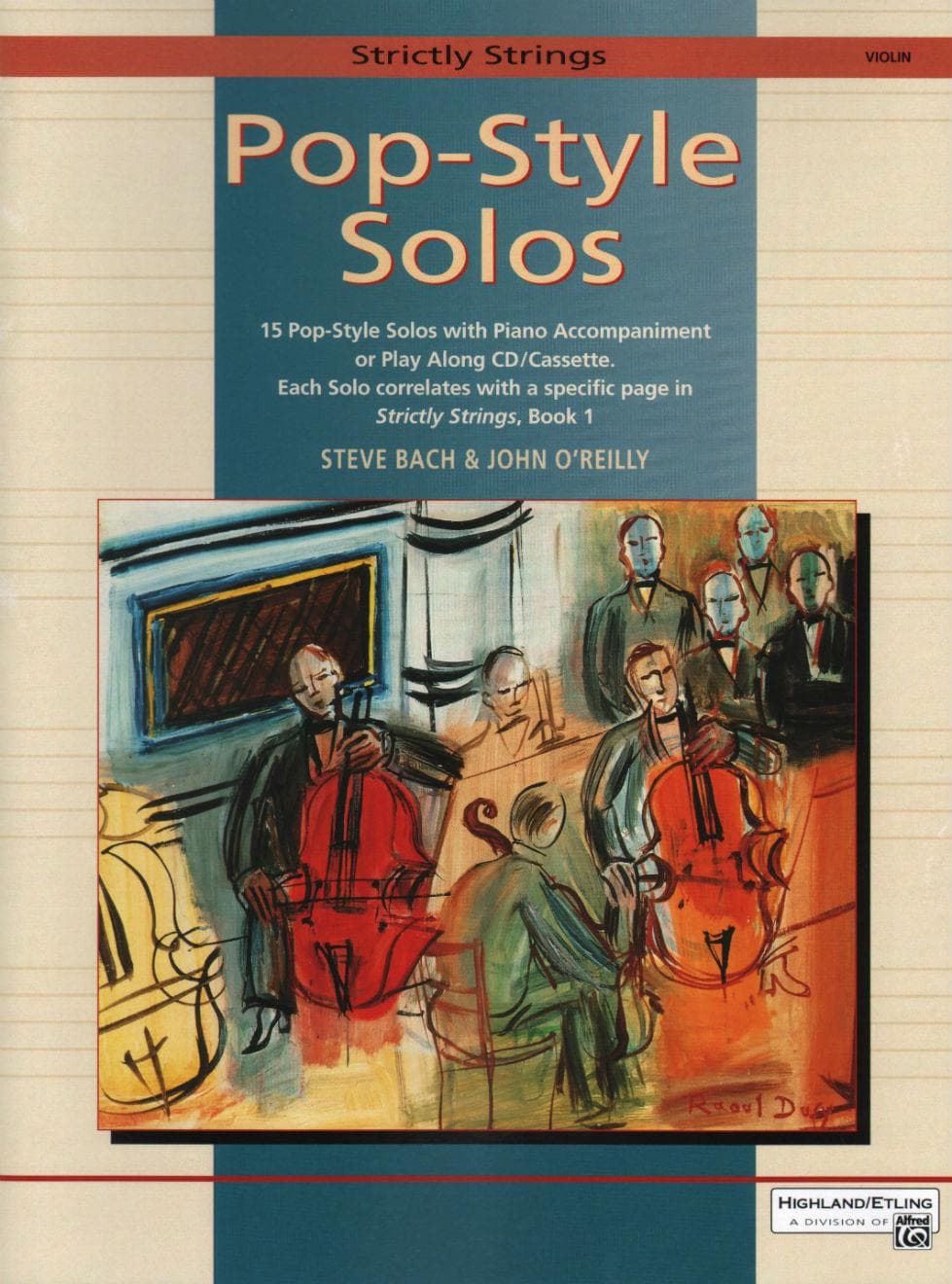 O'Reilly, John - Pop-Style Solos, Violin Book Published by Neil A Kjos Music Company