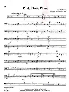 Anderson, Leroy - Leroy Anderson for Strings - String Bass Part - Arranged by William Zinn - Alfred Publishing Co.