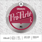 Pro Arte Cello String Set - Medium Gauge - 1/2 size