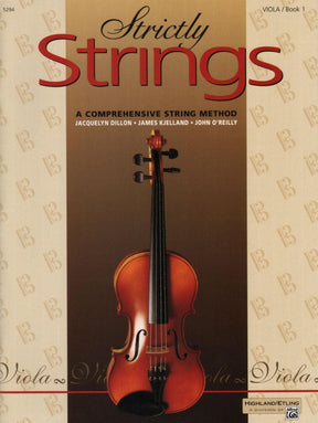 Strictly Strings Series Book 1 - Viola By James Kjelland Published by Alfred Music Publishing