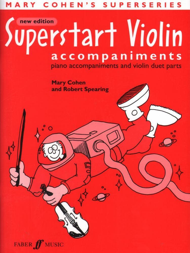 Cohen, Mary - Superstart Violin Duets with Piano Accompaniment - New Edition - Faber Publication