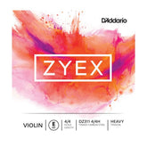 D'Addario Zyex Violin E String