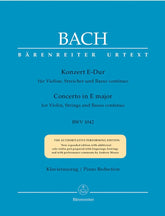 JS Bach - Violin Concerto No 2 in E Major, BWV 1042 - Violin and Piano - Andrew Manze - Barenreiter