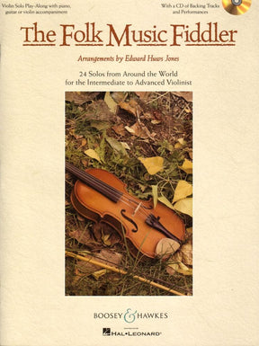 The Folk Music Fiddler - for Violin and Piano - arrangements by Edward Huws Jones - Book/CD - Boosey and Hawkes