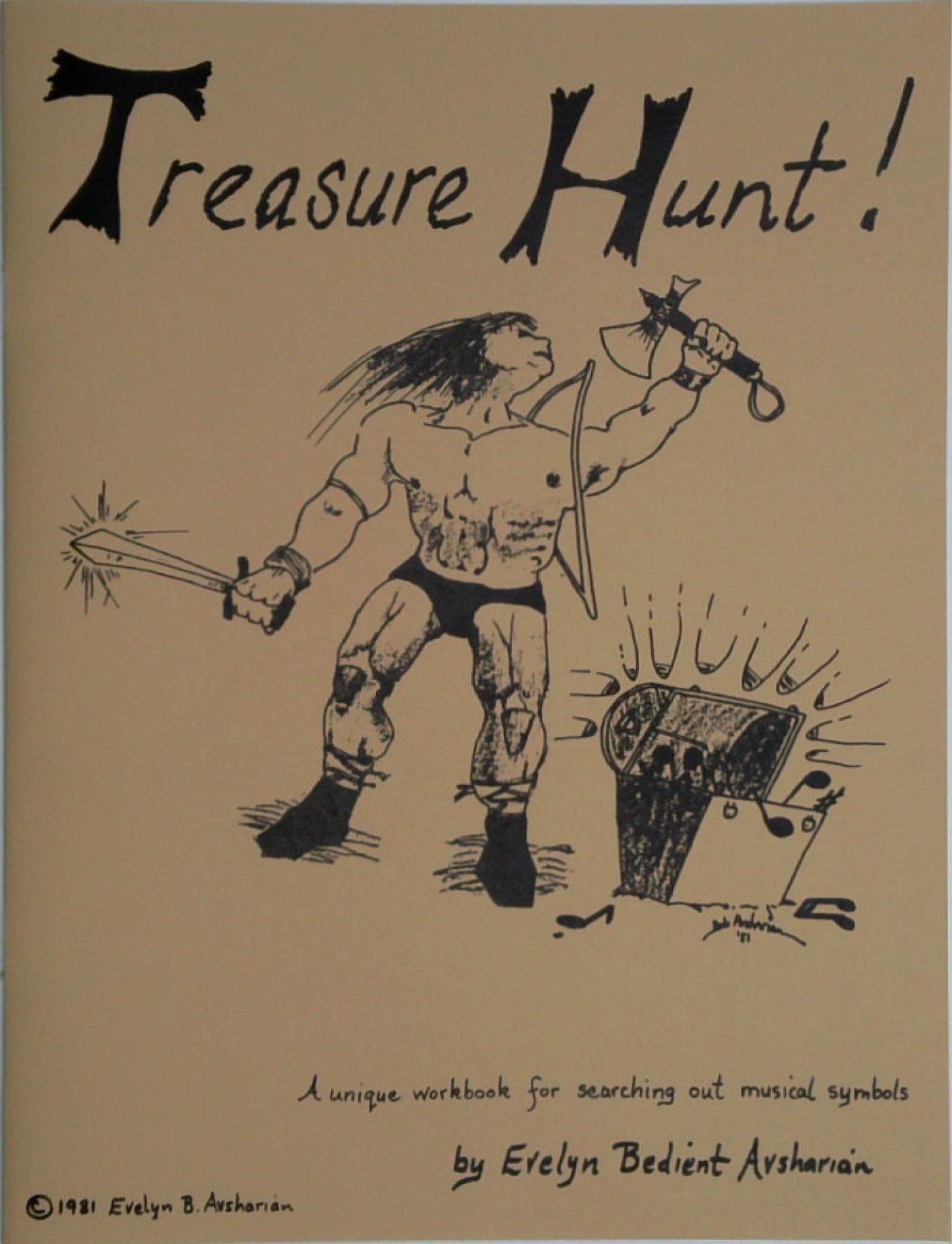 Treasure Hunt! - Workbook for Strings by Evelyn Avsharian - Digital Download