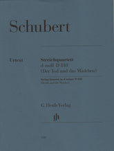 Schubert, Franz - Quartet in d minor D 810 URTEXT Published by G Henle Verlag