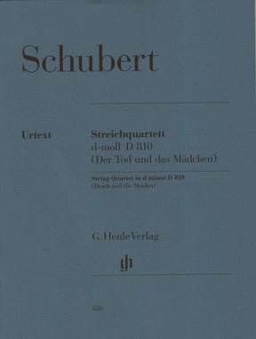 Schubert, Franz - Quartet in d minor D 810 URTEXT Published by G Henle Verlag