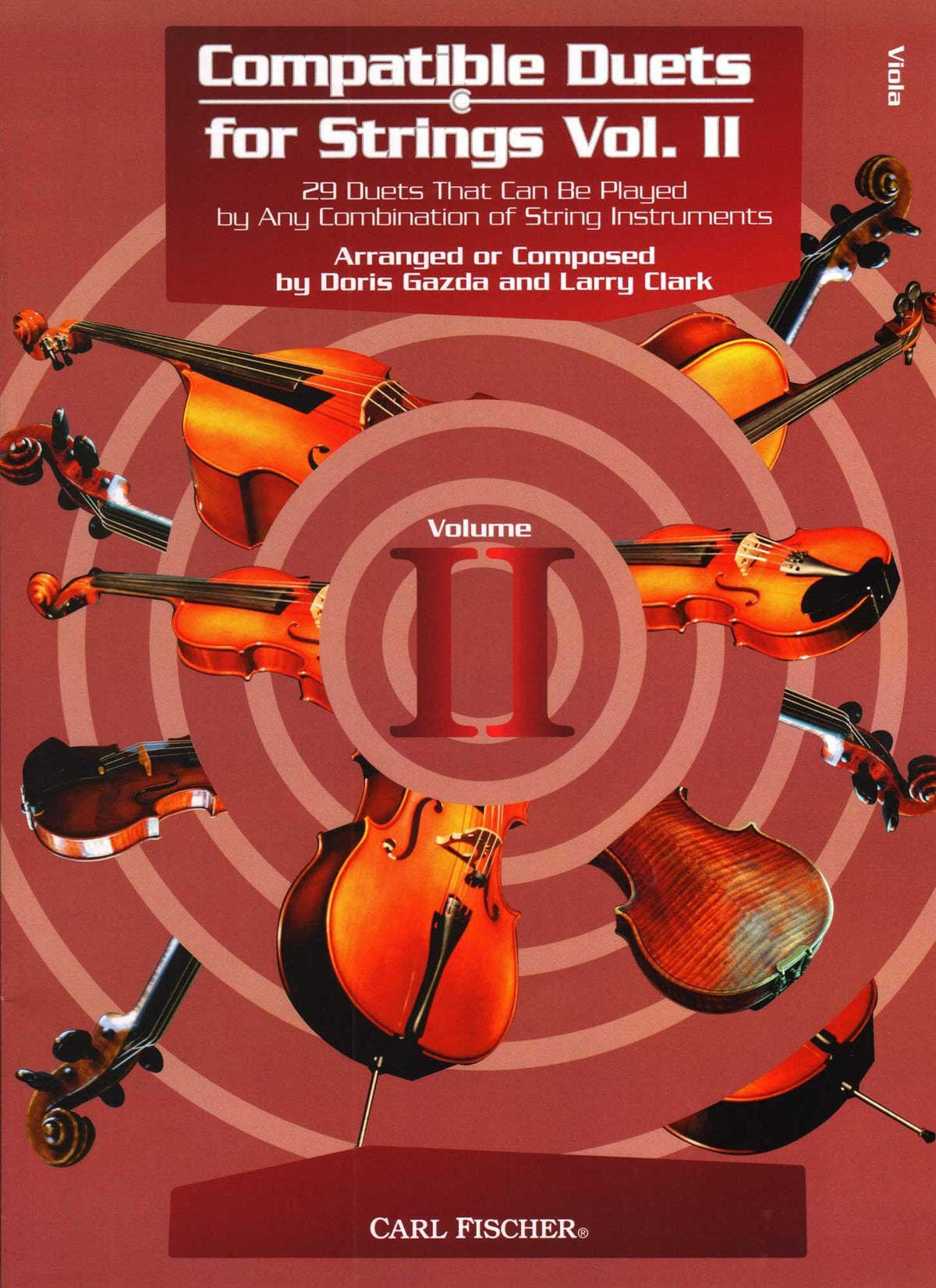 Gazda / Clark - Compatible Duets for Strings Volume II - Viola - Carl Fischer