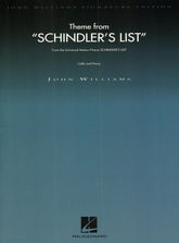 Williams, John - Theme from "Schindler's List" - Cello and Piano - Hal Leonard Publication