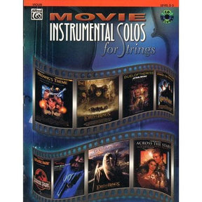 Movie Instrumental Solos for Strings - Violin - Book/CD set - Warner Brothers Music