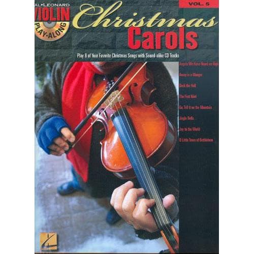 Violin Play-Along, Volume 5: Christmas Carols - Violin - Book/Audio Acc. - Hal Leonard