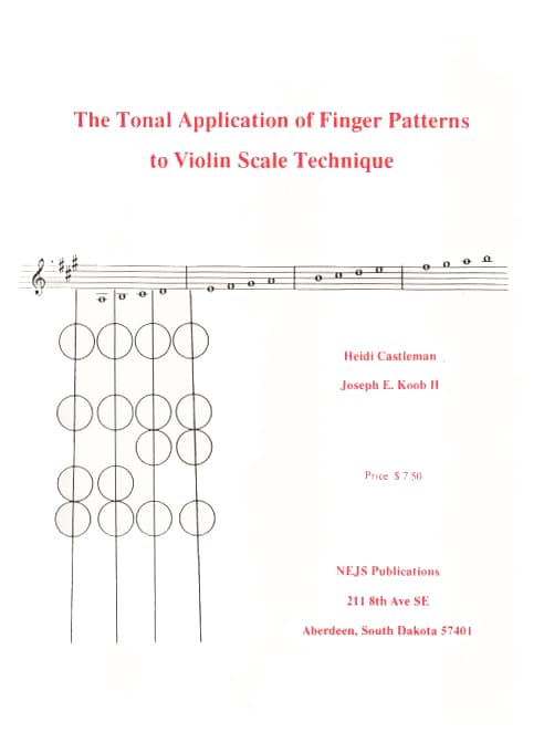 Castleman / Koob - The Tonal Application of Finger Patterns to Violin Scale Technique - NEJS Publication