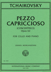 Tchaikovsky, Pyotr Ilyich - Pezzo Capriccioso, Op 62 - for Cello and Piano - edited by Daniel Morganstern - International Music Company