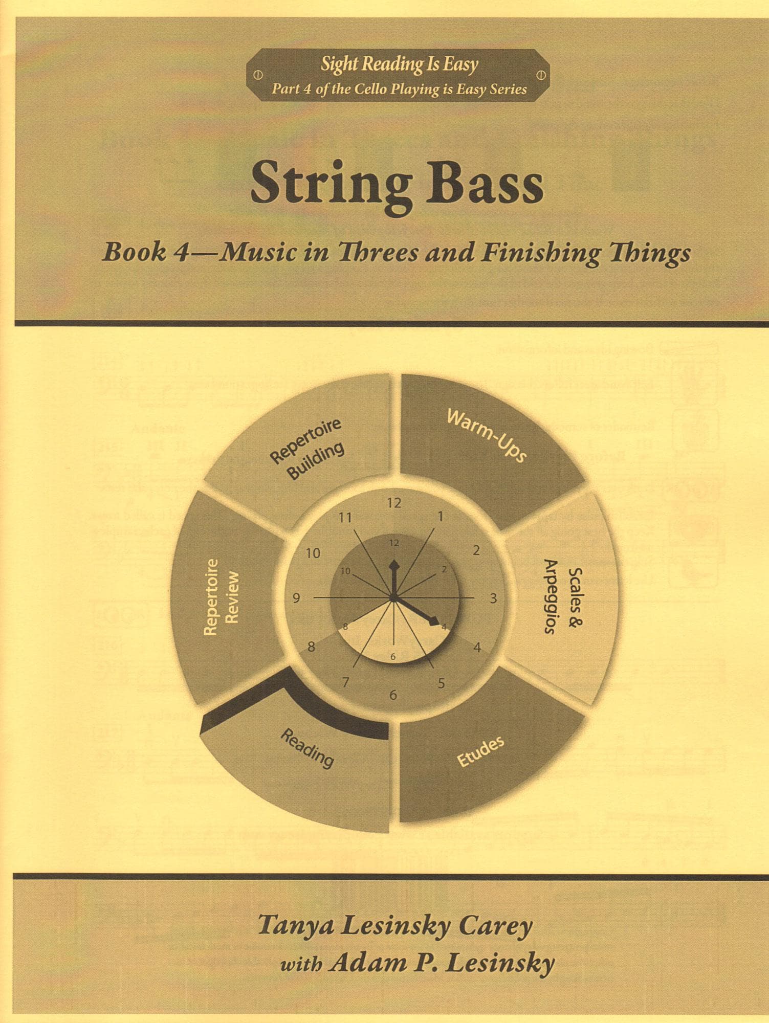 Sight Reading is Easy - for String Bass - by Tanya Lesinsky Carey and Adam P. Lesinsky